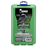 Bordo - 9/16-1" 8 Pce 1/2" Reduced Shank Drill Set | 2651-S2